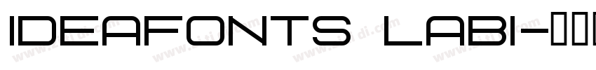 IdeaFonts LaBi字体转换